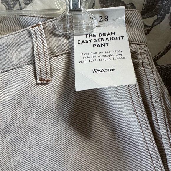 Madewell The Dean Easy Straight Pant - Picture 4 of 5